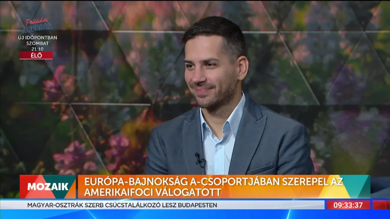 Mozaik - Európa-bajnokság A-csoportjában szerepel az amerikaifoci válogatott (2022-09-29)