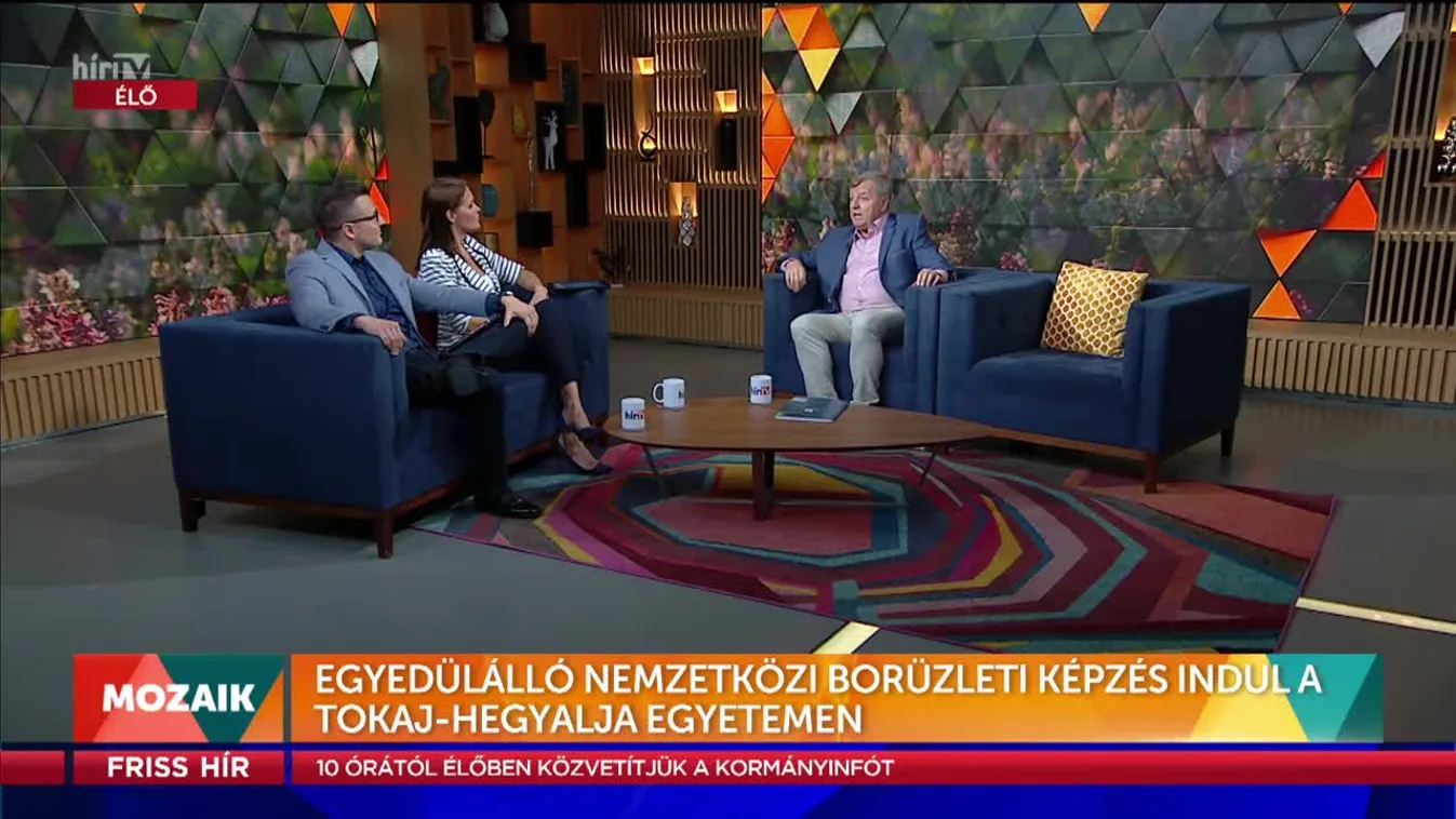 Mozaik - Egyedülálló nemzetközi borüzleti képzés indul a Tokaj-Hegyalja Egyetemen (2022-09-08)