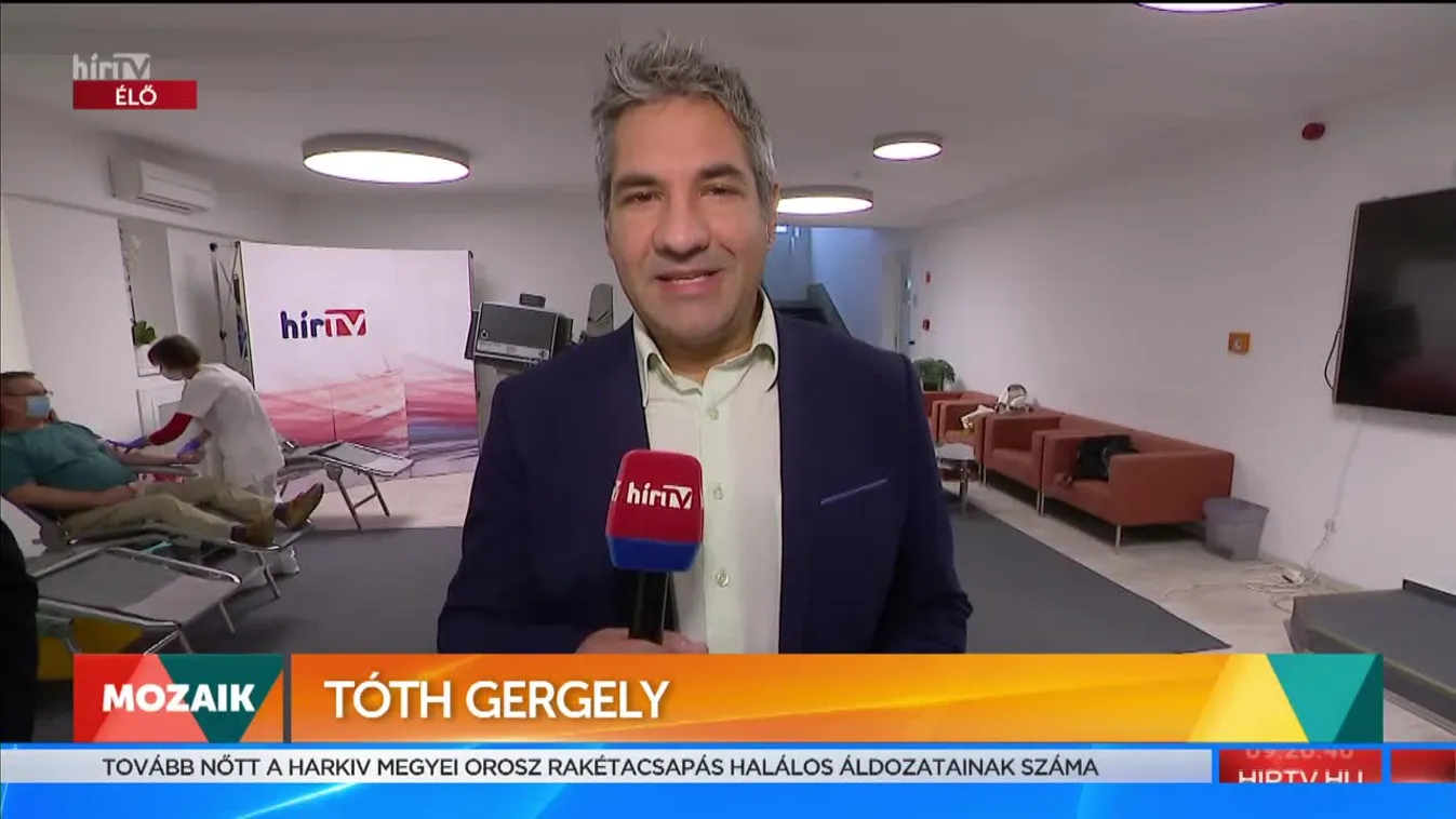 Mozaik - Véradás a HírTV-ben (2022-09-27)