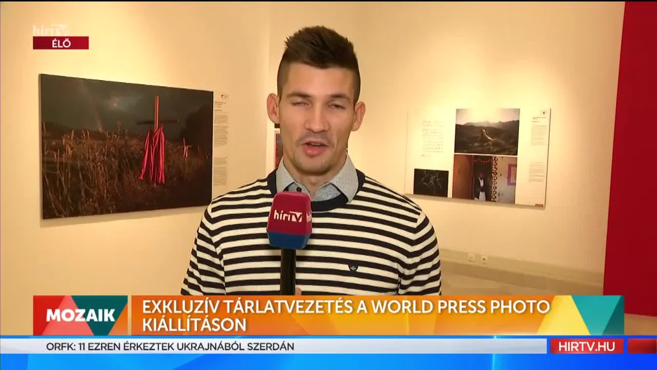 Mozaik - Exkluzív tárlatvezetés a World Press Photo kiállításon (2022-09-22)