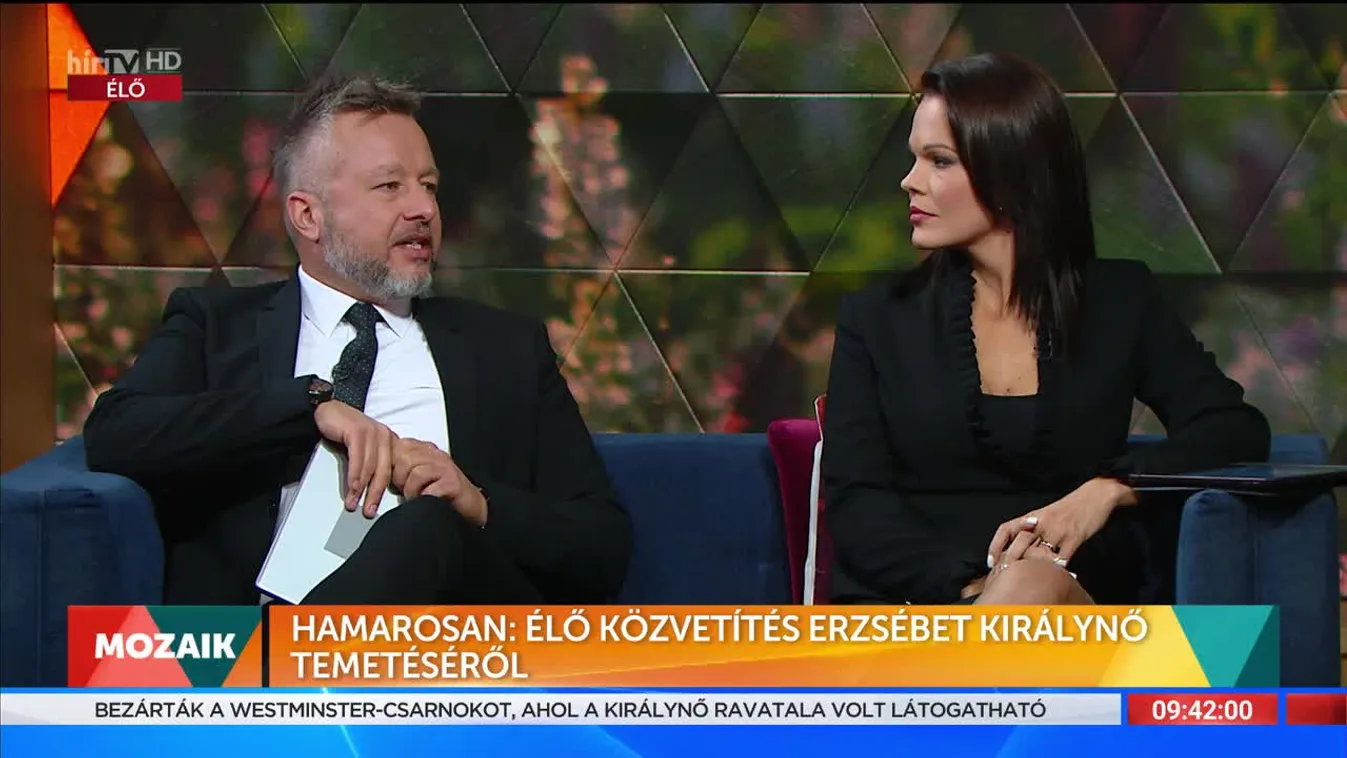 Mozaik - Hamarosan: Élő közvetítés Erzsébet királynő temetéséről (2022-09-19)