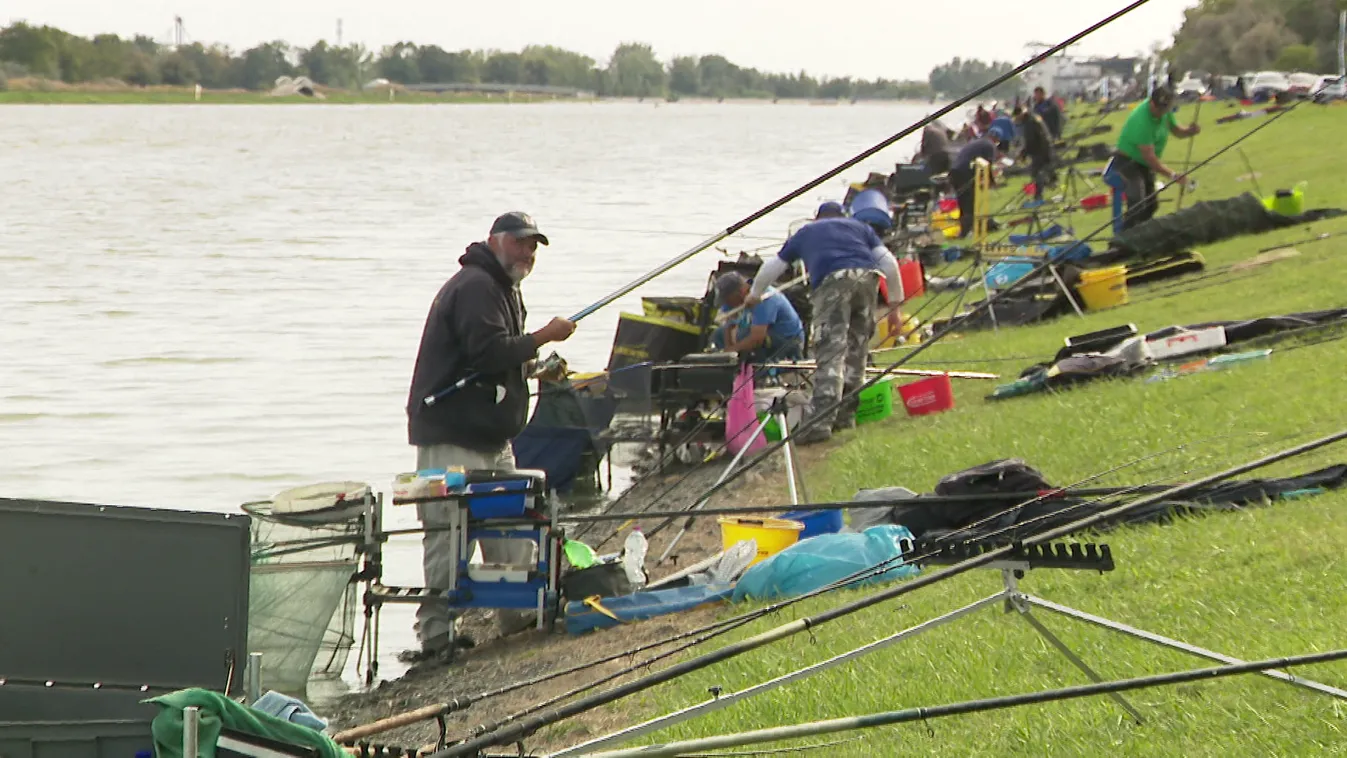 Rendőr horgász Európa-bajnokság a Matyéren