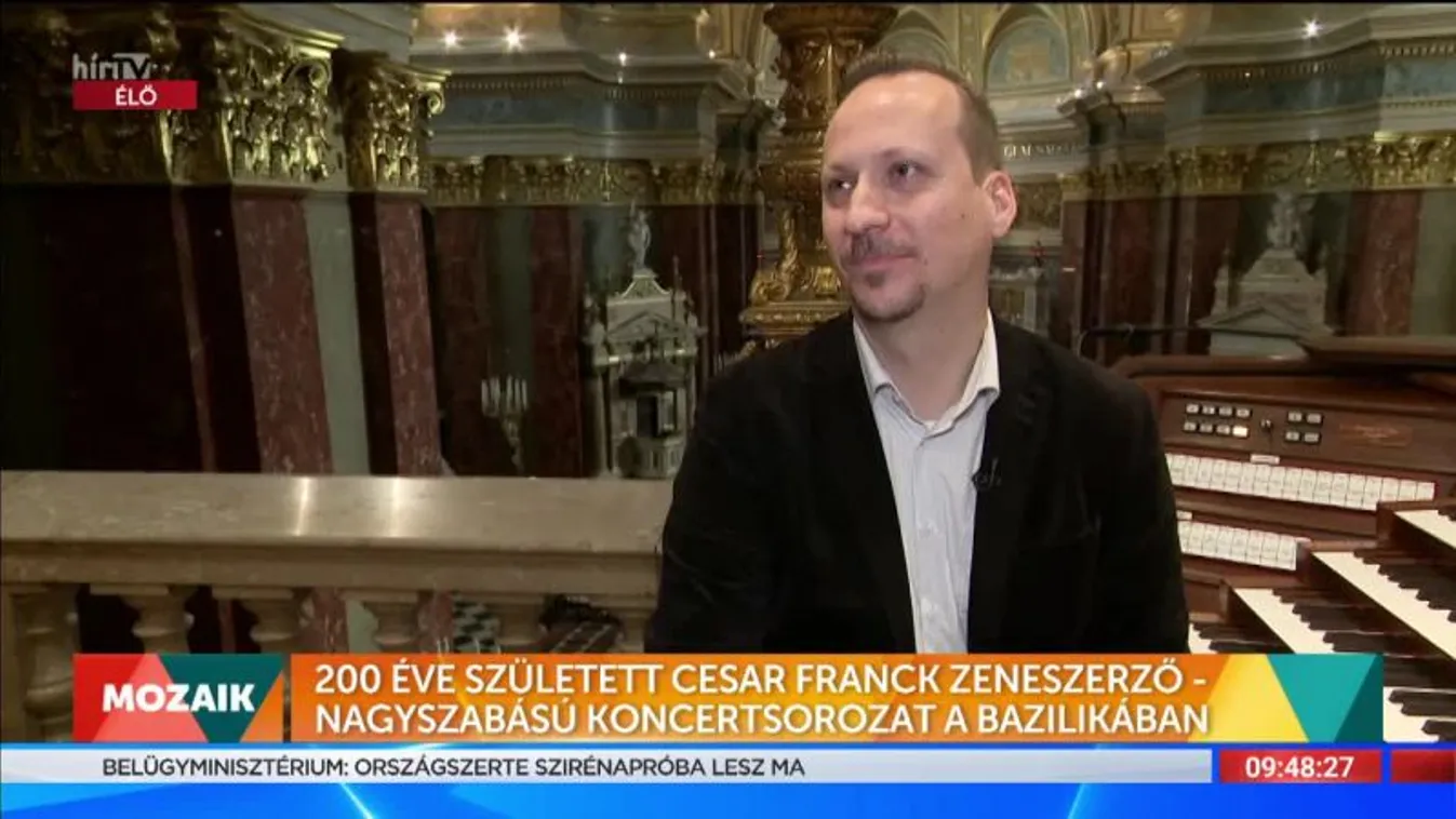 Mozaik - 200 éve született Cesar Franck zeneszerző (2022-10-03)