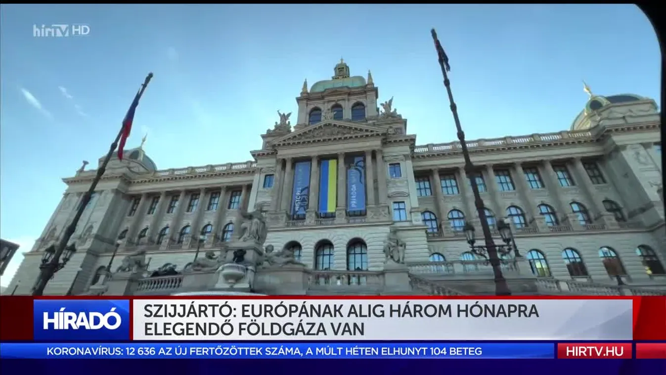 Szijjártó: Európának alig három hónapra elegendő földgáza van