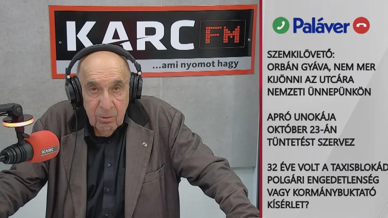 Paláver: Apró unokája október 23-án tüntetést szervez