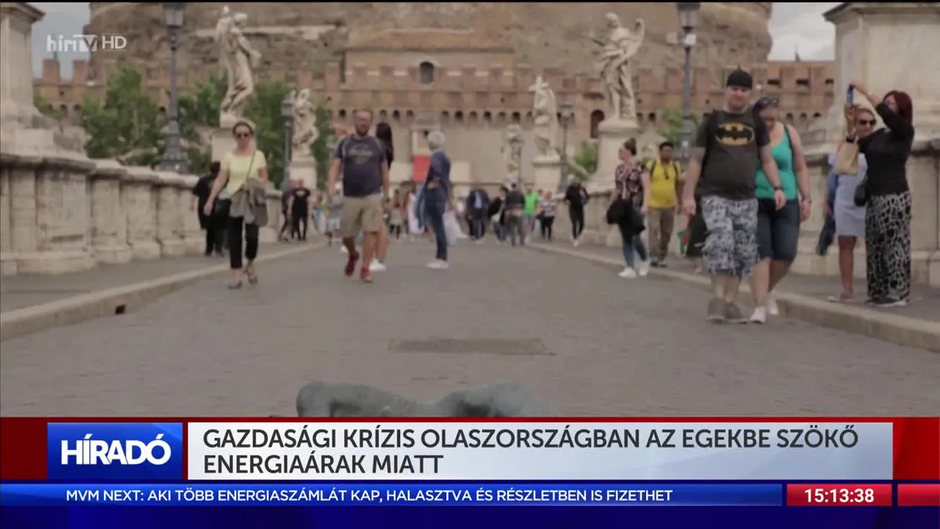 Gazdasági krízis Olaszországban az egekbe szökő energiaárak miatt