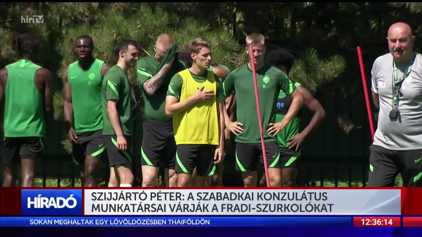 Szijjártó Péter: A szabadkai konzulátus munkatársai várják a Fradi-szurkolókat