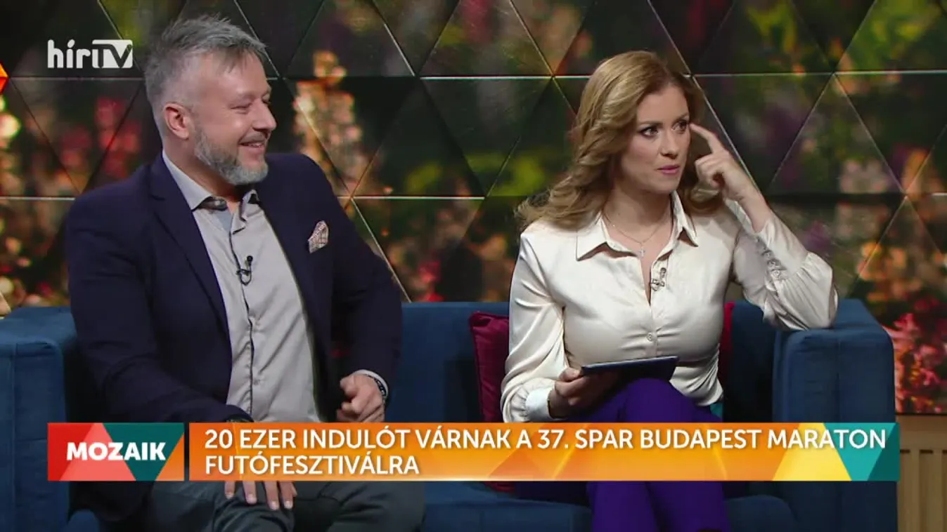 Mozaik - 20 ezer indulót várnak a 37. Spar Budapest Maraton Futófesztiválra (2022-10-07)