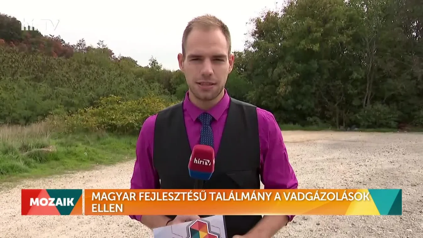 Mozaik - Magyar fejlesztésű találmány a vadgázolások ellen (2022-10-14)