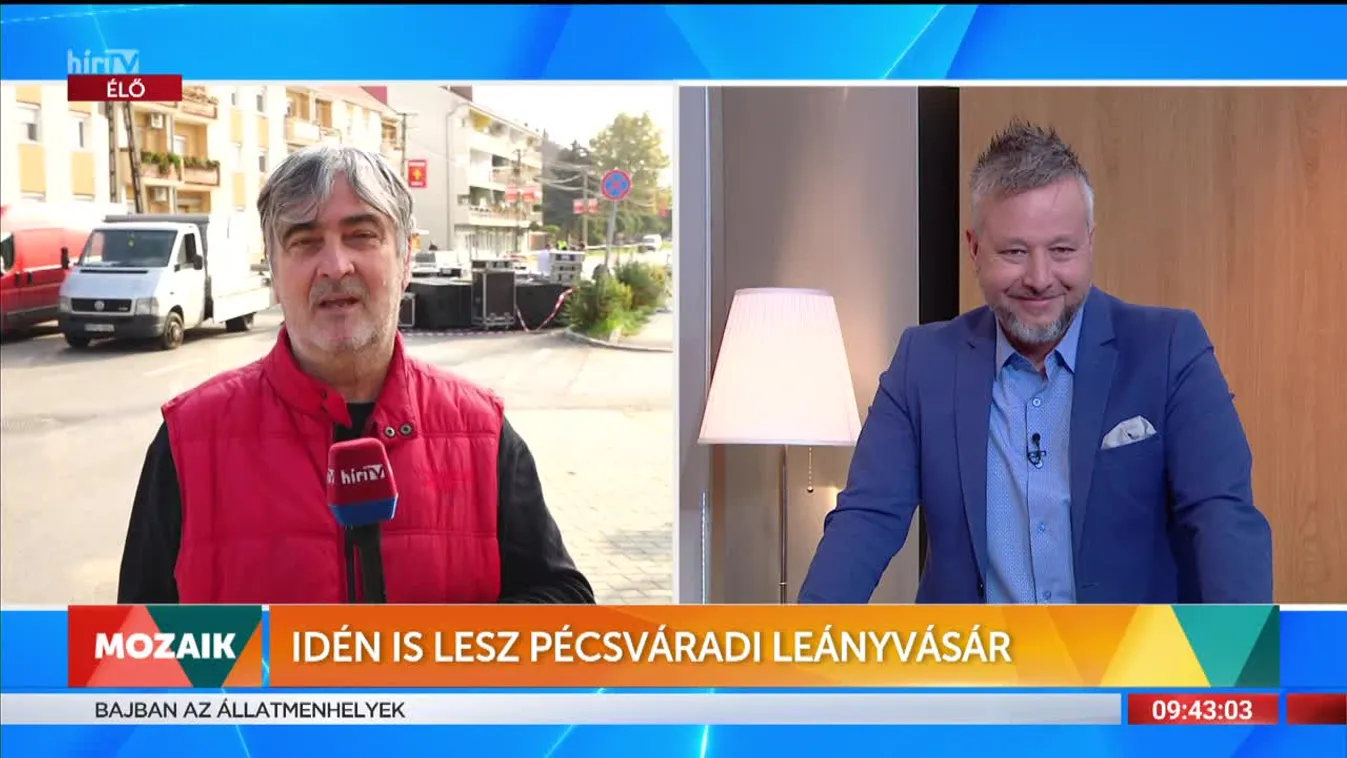 Mozaik - Idén is lesz pécsváradi leányvásár (2022-10-13)