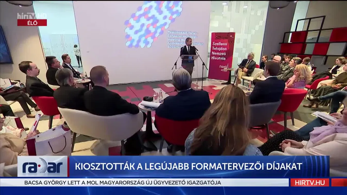 Radar - Kiosztották a legújabb formatervezői díjakat (2022-10-13)