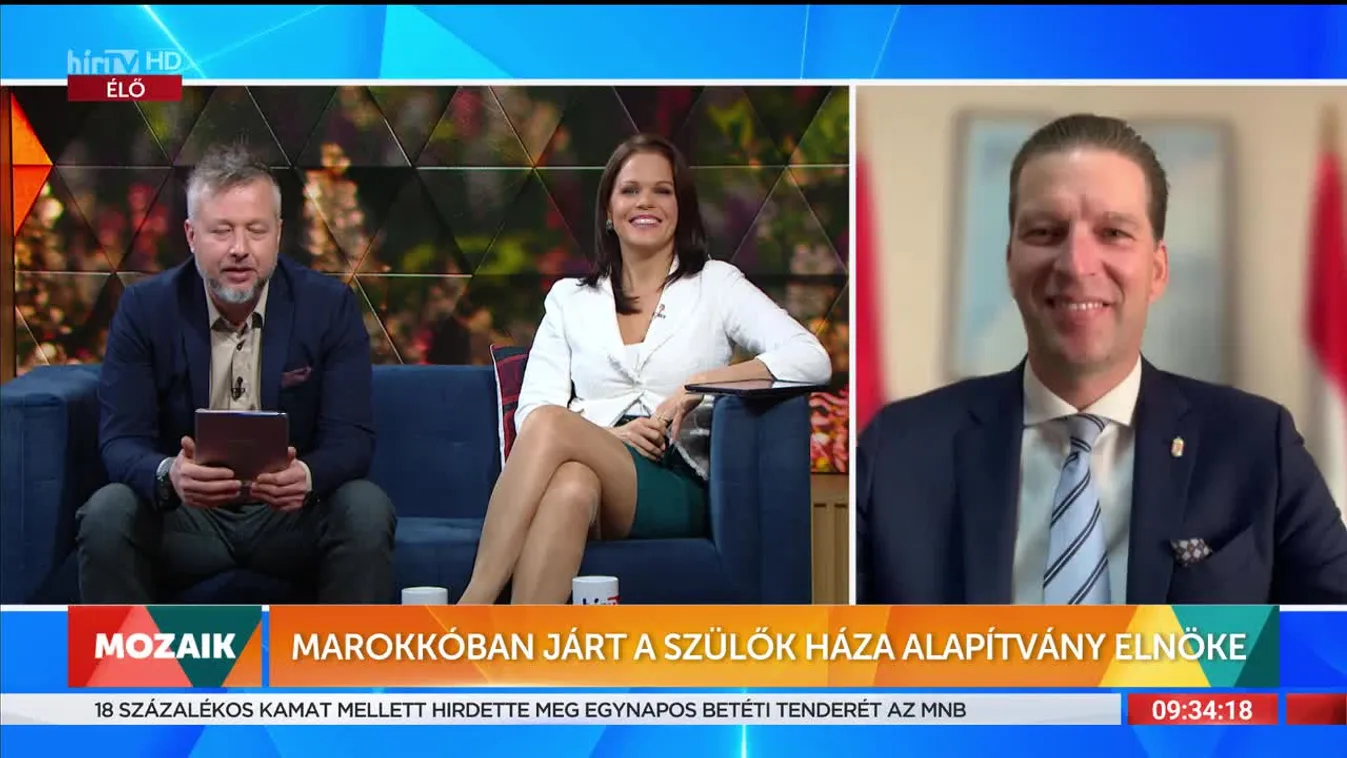 Mozaik - Marokkóban járt a Szülők Háza Alapítvány elnöke (2022-10-18)