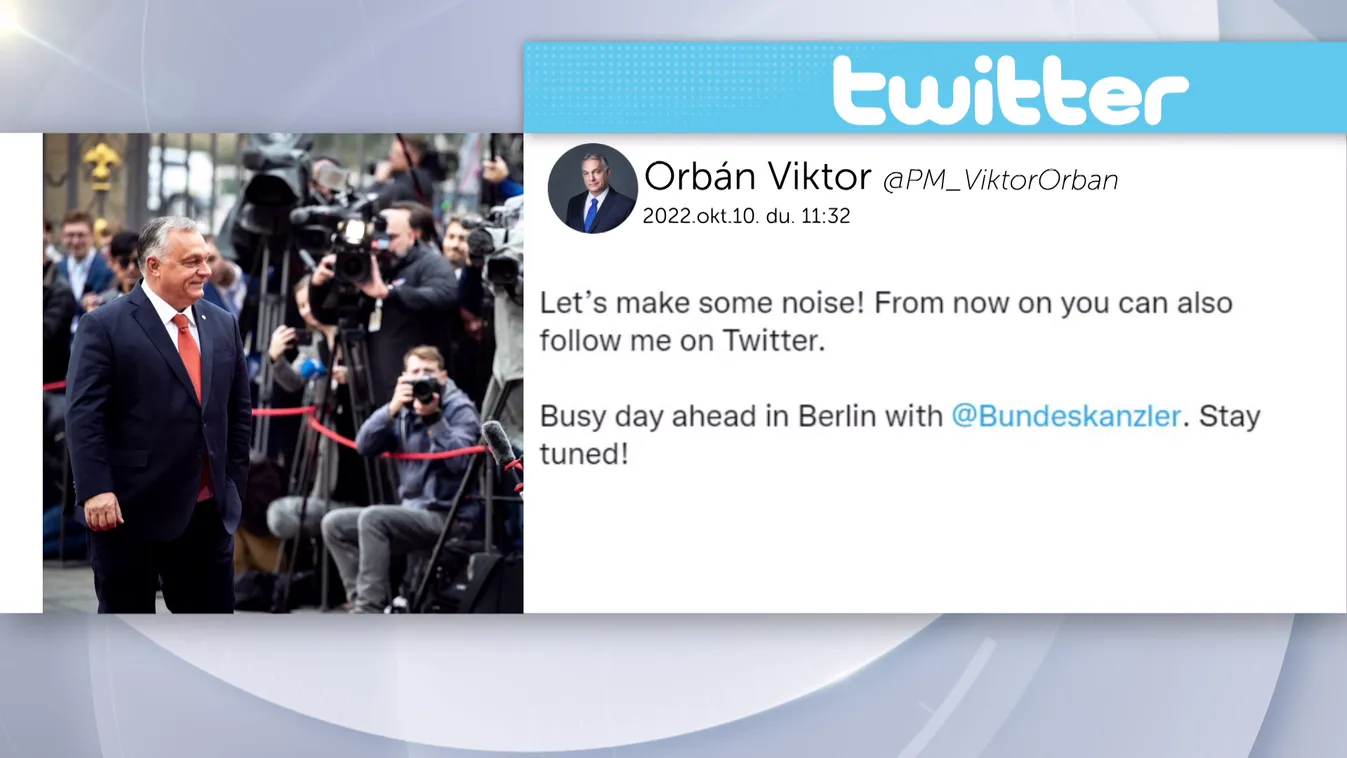 Radar: Orbán Viktor a Twitteren