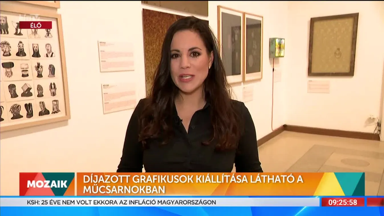 Mozaik - Díjazott grafikusok kiállítása látható a Műcsarnokban (2022-10-11)