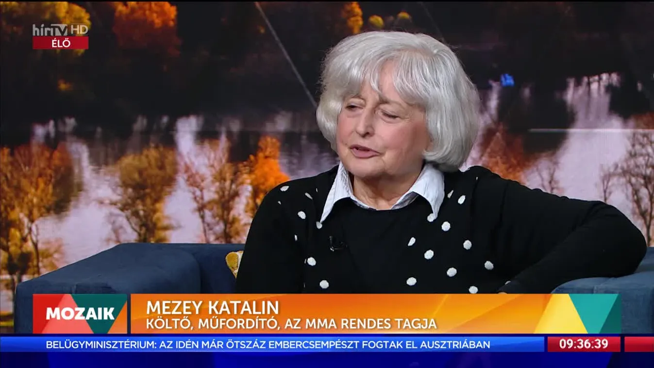 Mozaik – Őszi irodalmi gála a Pesti Vigadóban (2022-10-27)