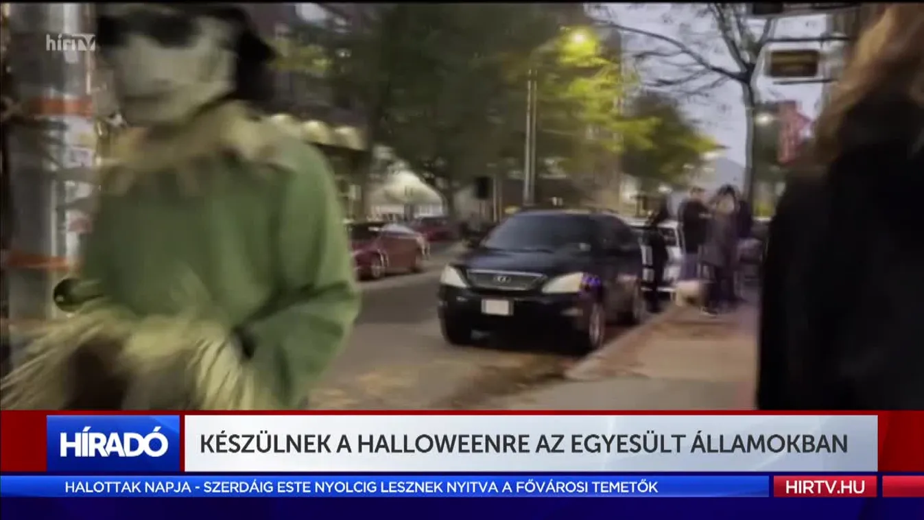 Halottak napjára és Halloweenre készülnek a tengerentúlon
