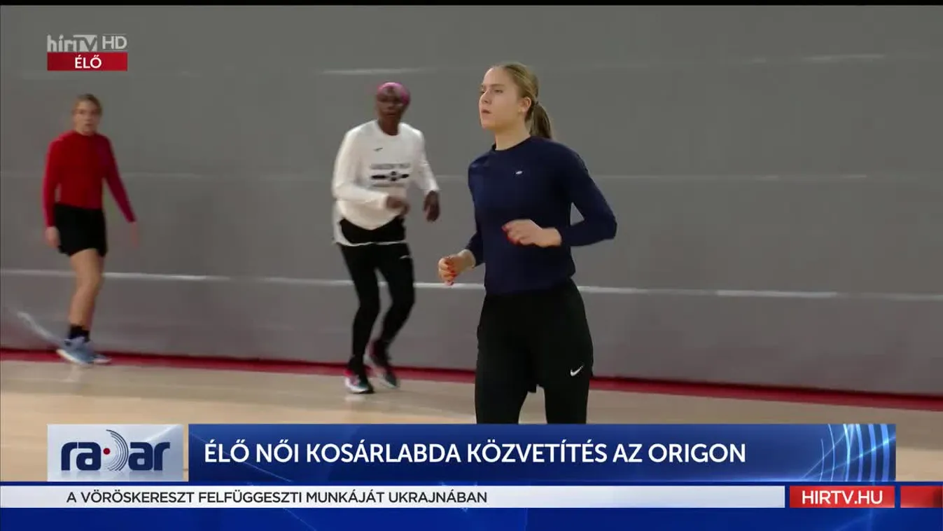 Radar - Élő női kosárlabda közvetítés az Origon (2022-10-11)