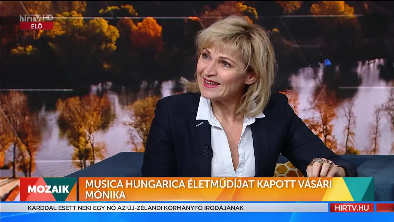 Mozaik – Musical Hungarica Életműdíjat kapott Vásári Mónika (2022-10-27)