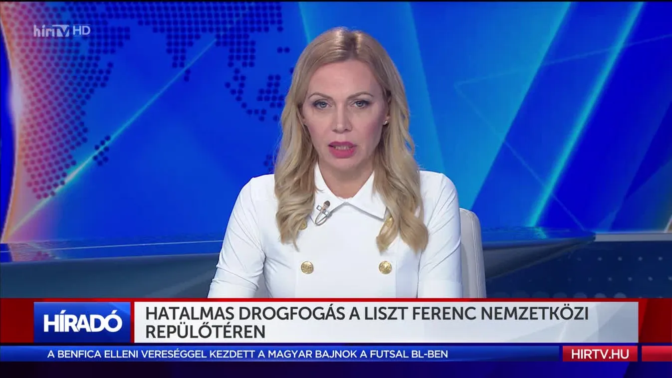 Hatalmas drogfogás a Liszt Ferenc Nemzetközi Repülőtéren
