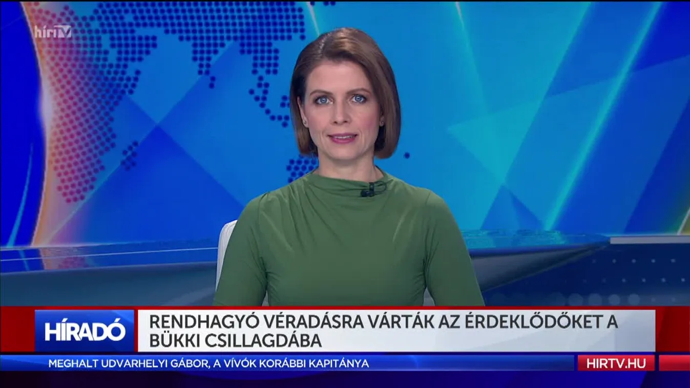Rendhagyó véradásra várták az érdeklődőket a Bükki Csillagdába