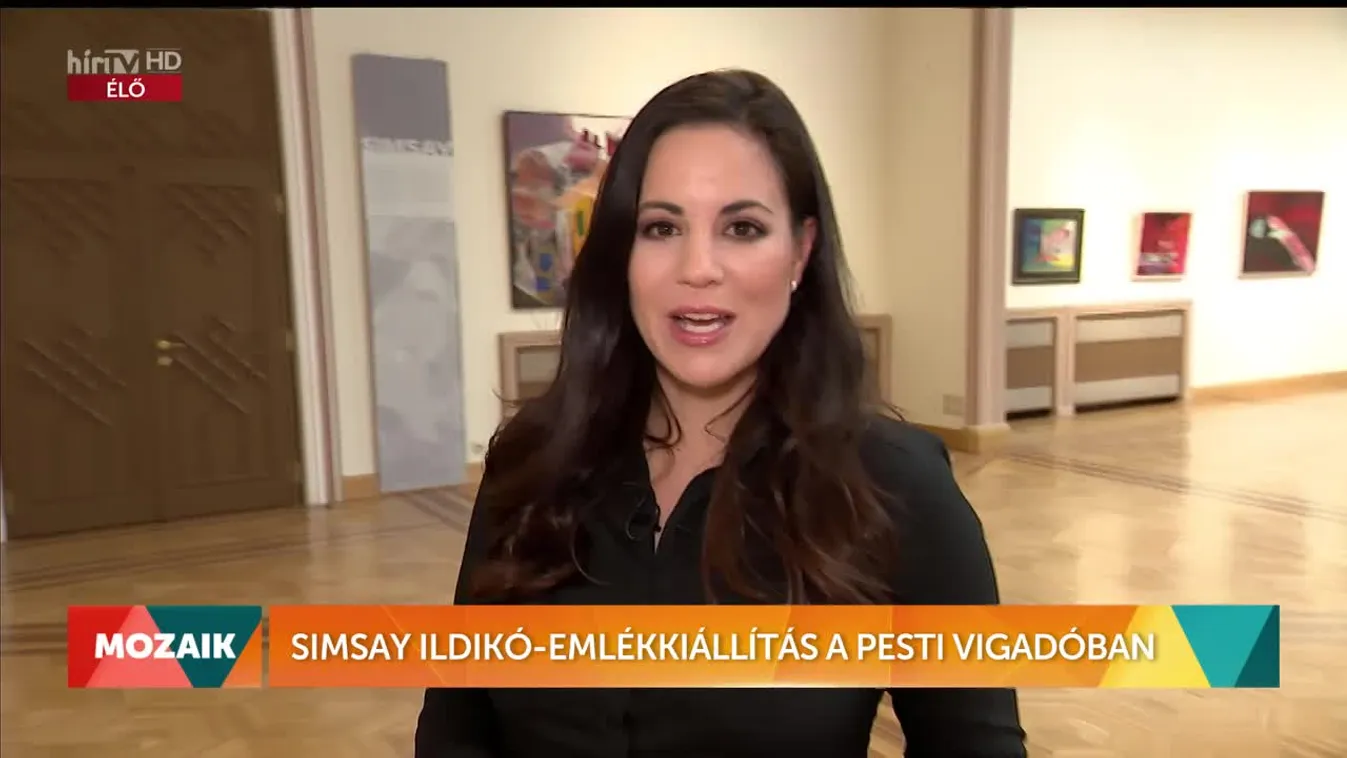 Mozaik - Simsay Ildikó-emlékkiállítás a Pesti Vigadóban (2022-10-12)