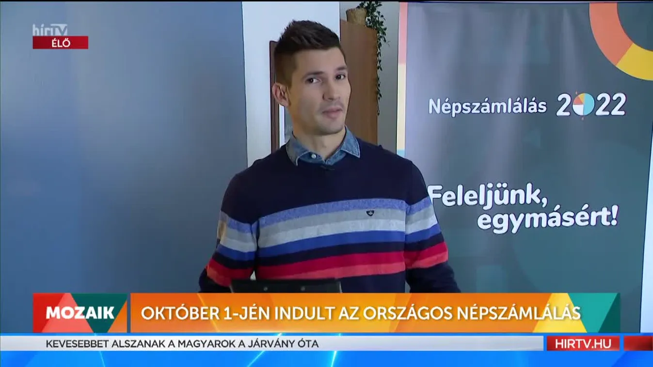 Mozaik - Október 1-jén indul az országos népszámlálás (2022-10-03)