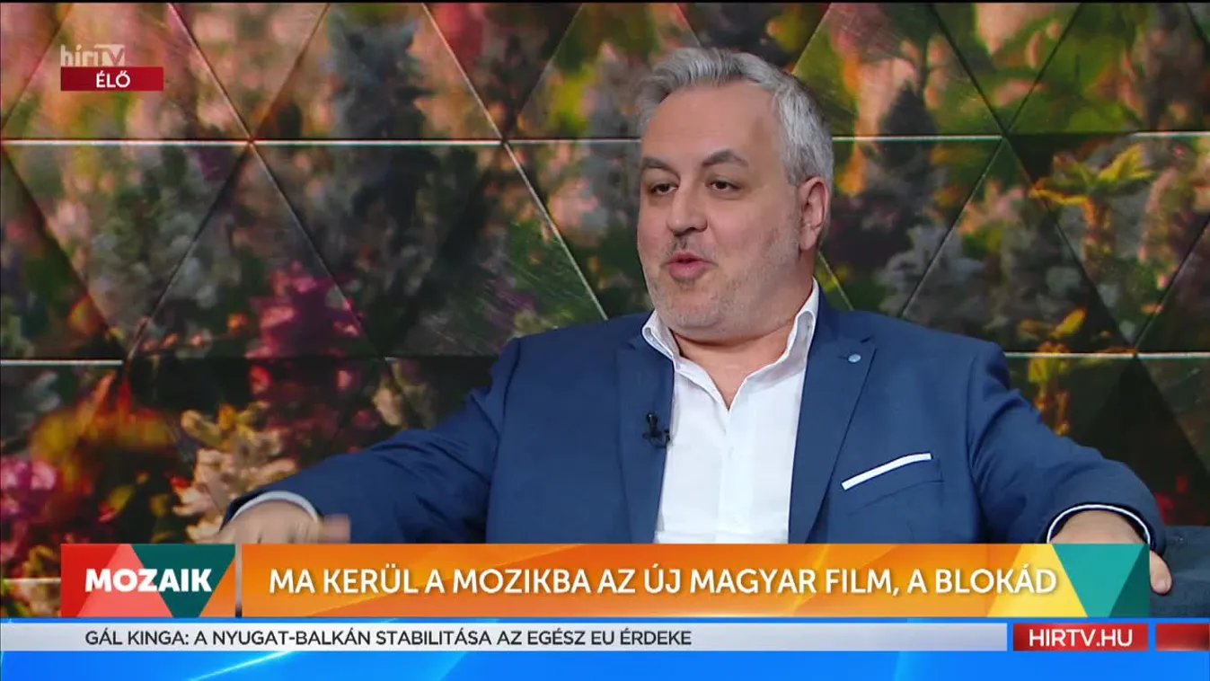 Mozaik - Ma kerül a mozikba az új magyar film, A blokád (2022-10-20)