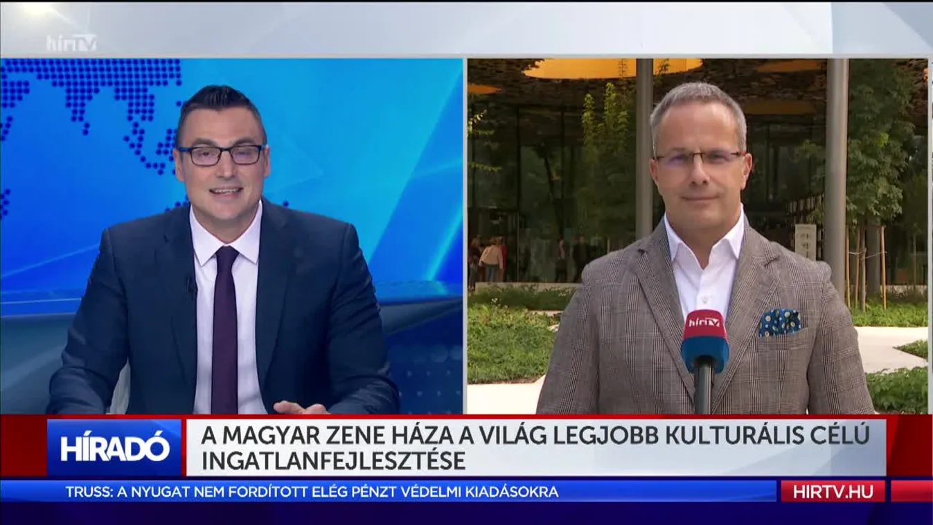A Magyar Zene Háza a világ legjobb kulturális célú ingatlanfejlesztése