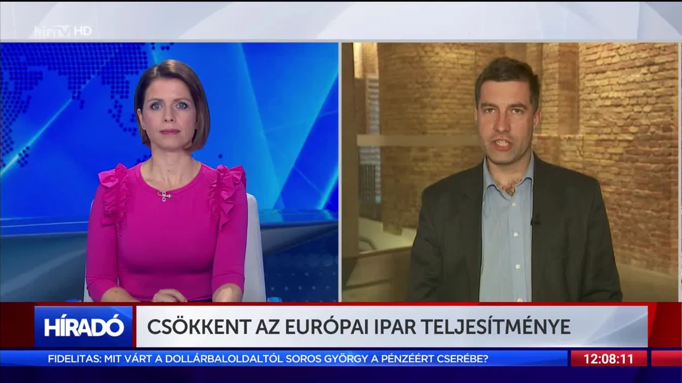 Csökkent az európai ipar teljesítménye