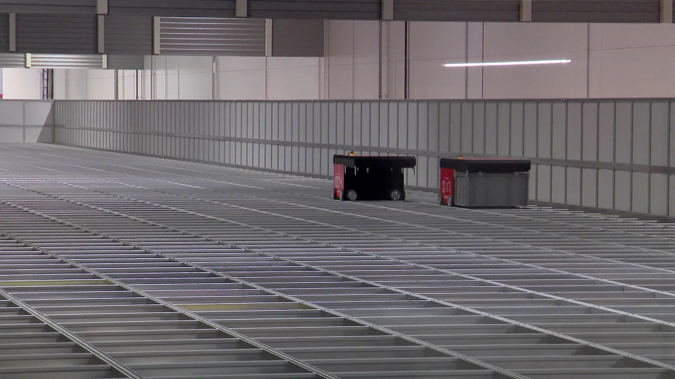 Radar - Robotok mozgatják az alkatrészeket egy új, innovatív magyar raktárban