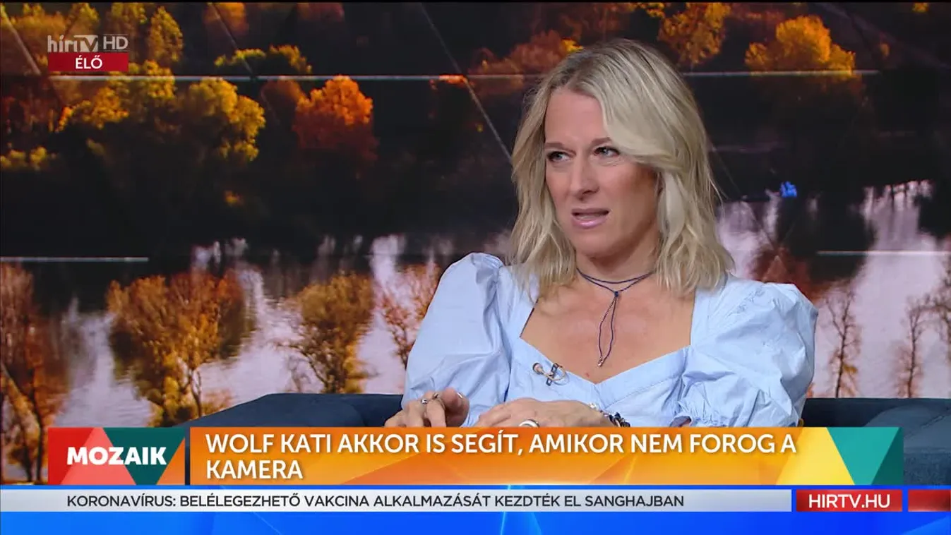 Mozaik – Wolf Kati akkor is segít, amikor nem forog a kamera (2022-10-27)