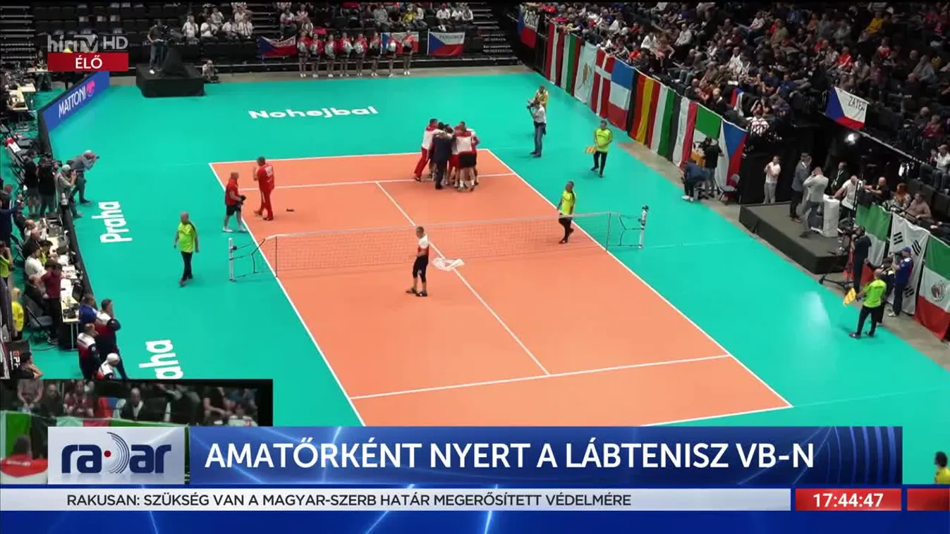 Radar - Amatőrként nyert a lábtenisz vb-n (2022-11-24)