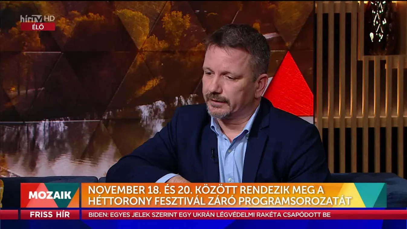 Mozaik - November 18. és 20. között rendezik meg a Héttorony Fesztivál záró programsorozatát (2022-11-16)