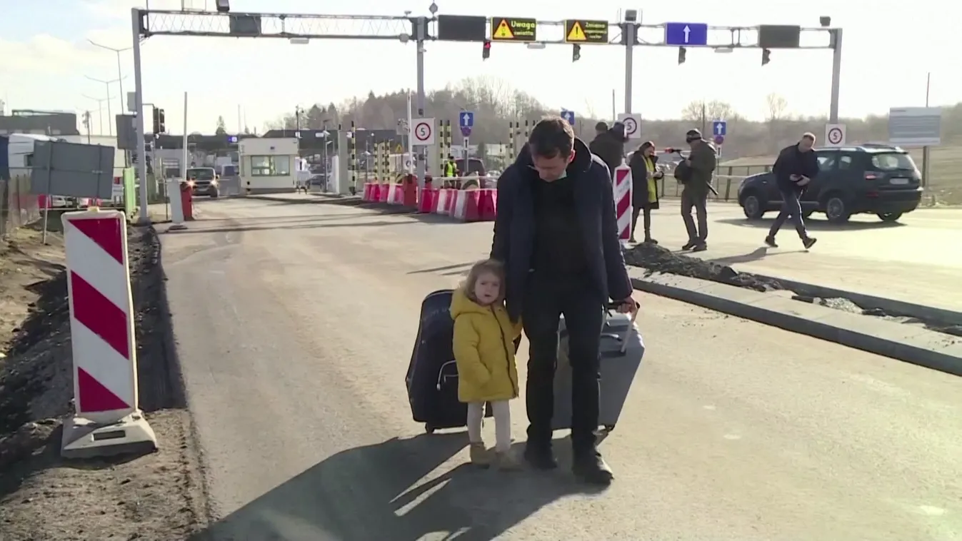 ORFK: Csaknem 8 ezren érkeztek Ukrajnából kedden