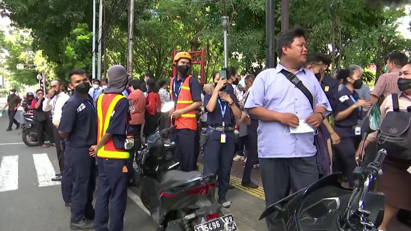 5,6-os erősségű földrengés pusztított Indonéziában