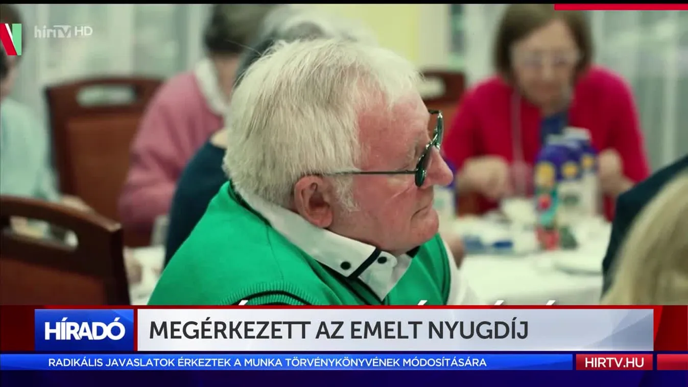 Megérkezett az emelt nyugdíj