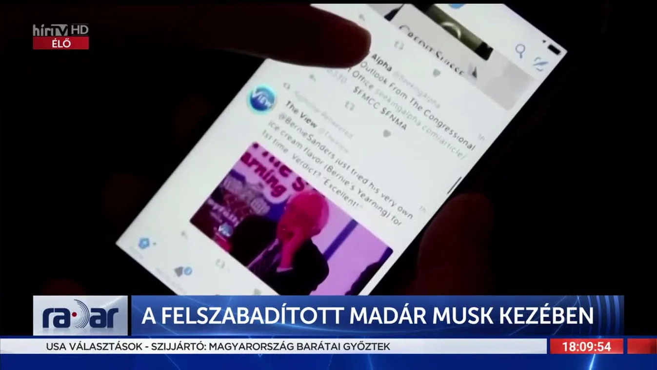 Radar - Felszabadított madár Musk kezében (2022-11-09)