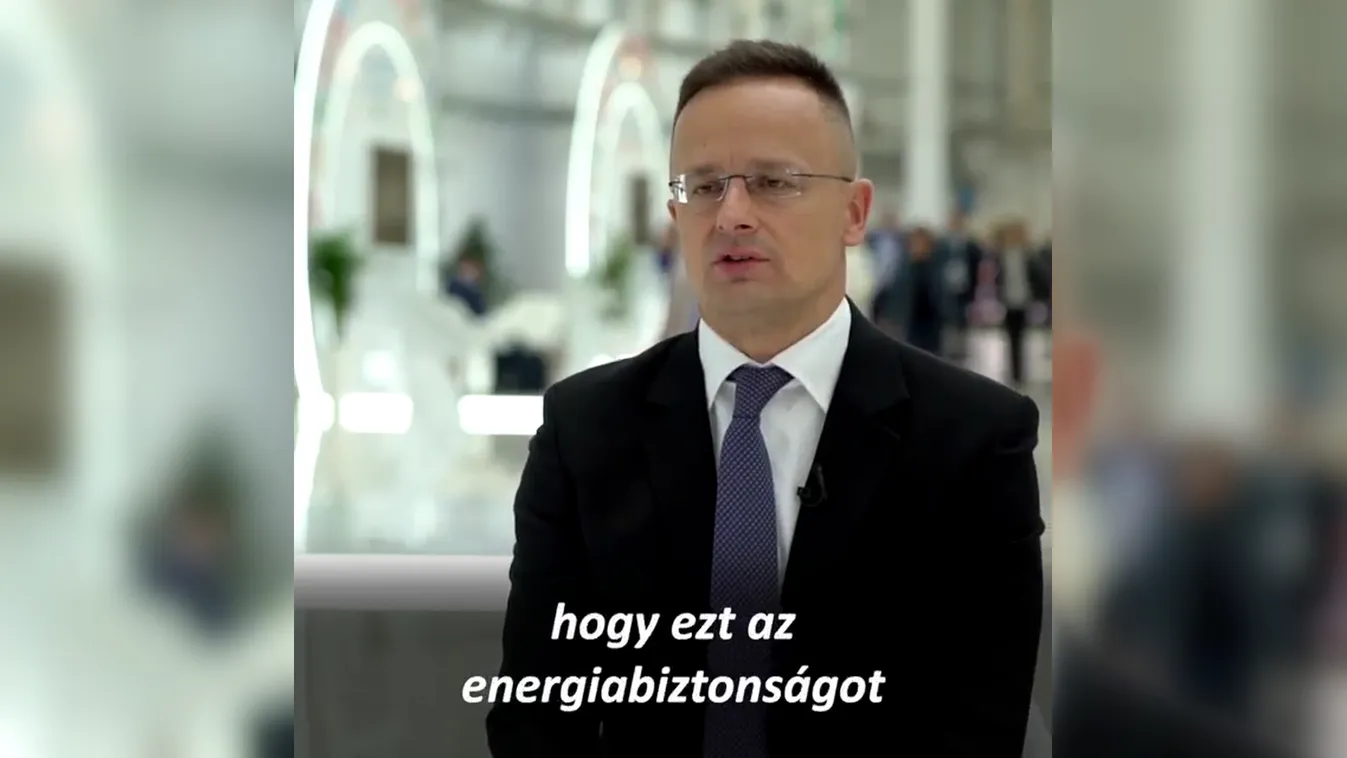 Szijjártó: nemzeti érdek, hogy az energiaellátásunk biztosított legyen