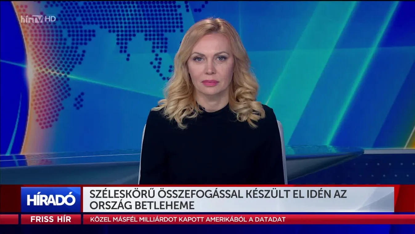 Széleskörű összefogással készült el idén az ország betleheme