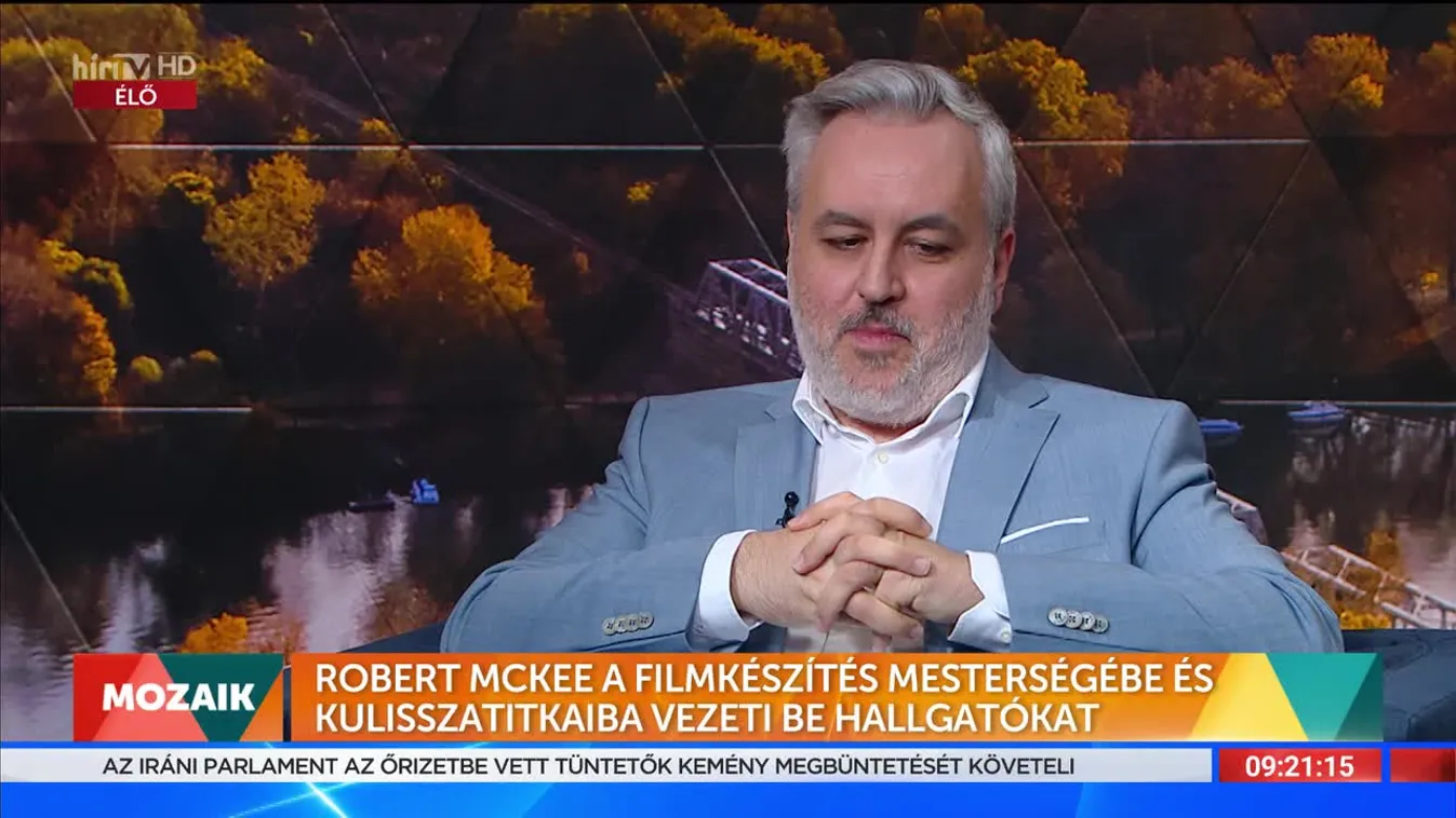 Mozaik – Hollywood legkeresettebb forgatókönyvíró oktatója az MCC-n (2022-11-07)