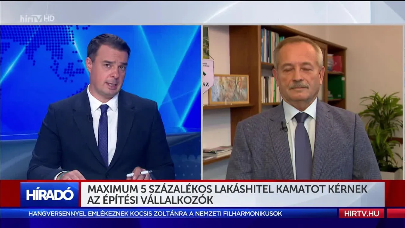 Maximum 5 százalékos lakáshitel kamatot kérnek az építési vállalkozók