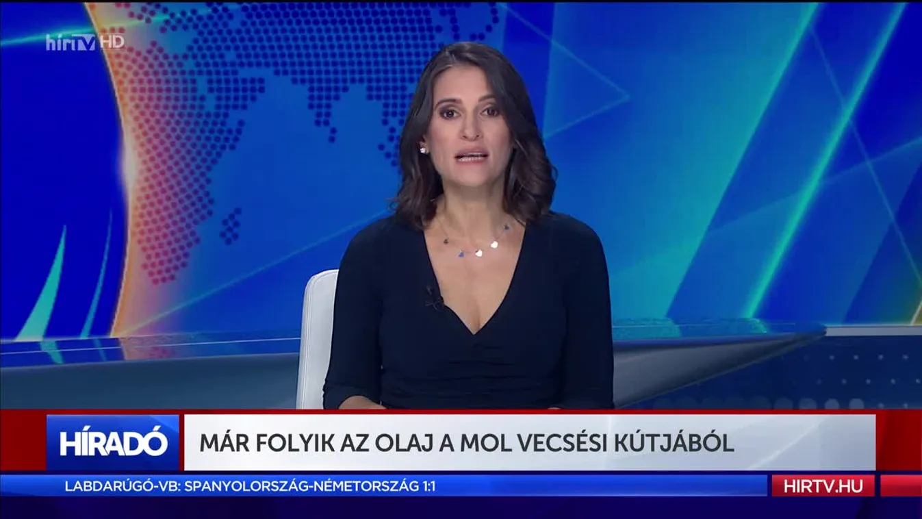 Már folyik az olaj a Mol vecsési kútjából