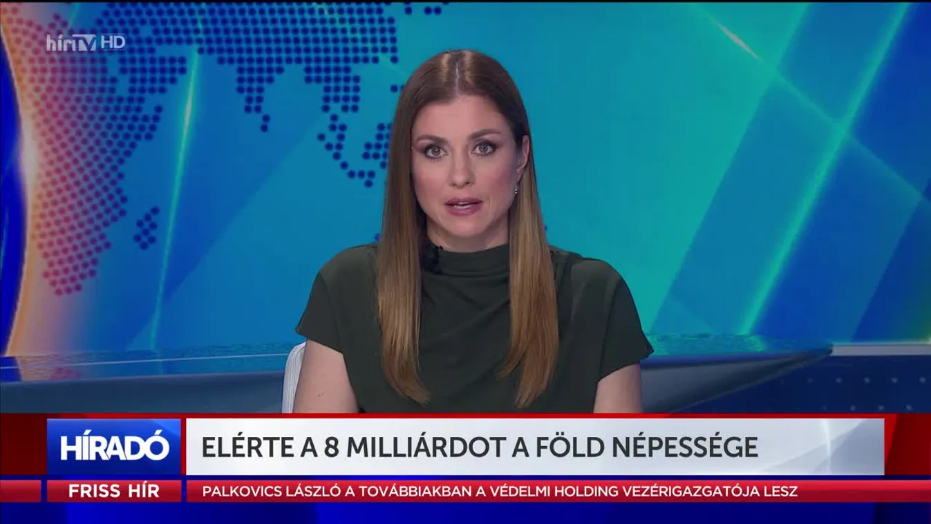 A világ népessége elérte a 8 milliárdot