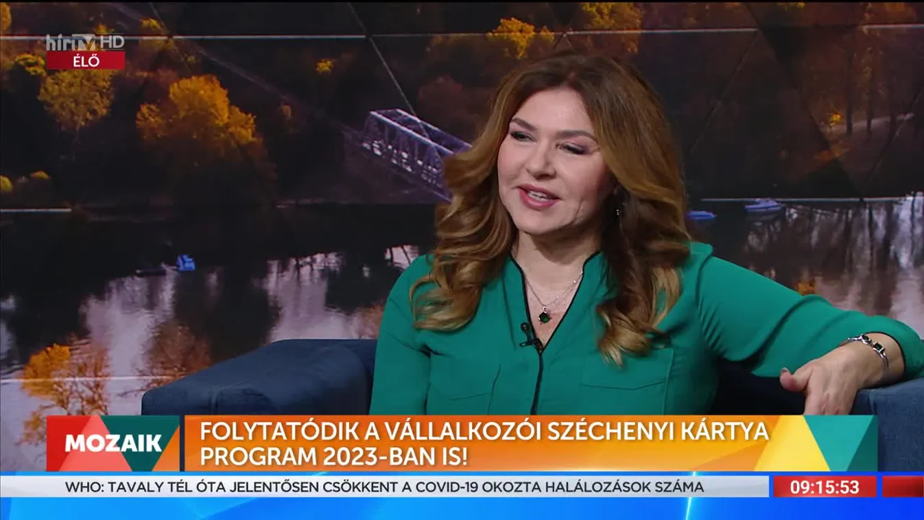 Mozaik - Folytatódik a vállalkozói Széchenyi Kártya Program 2023-ban is! (2022-11-10)