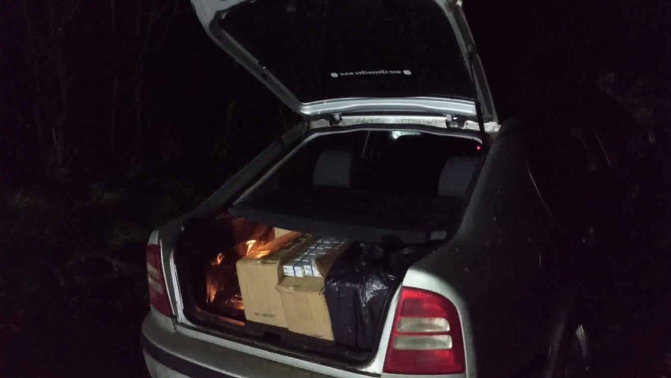 Nyolcmillió forint értékű csempészett cigaretta