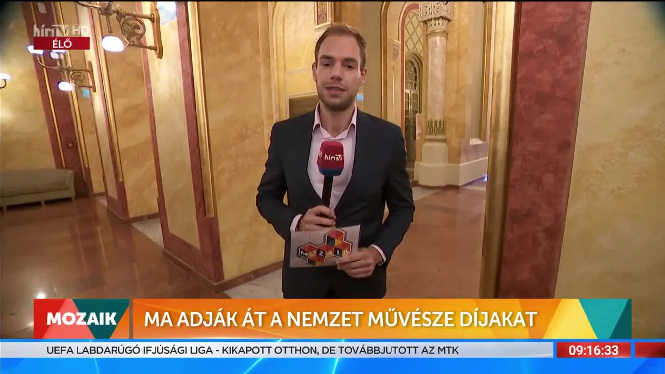 Mozaik - Ma adják át a Nemzet Művésze díjakat (2022-11-03)