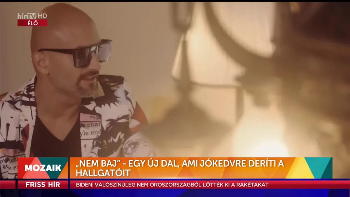Mozaik - „Nem baj” - egy új dal, ami jókedvre deríti a hallgatóit (2022-11-16)