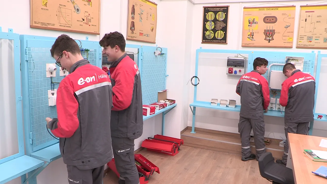 Tanműhelyt adott át Keszthelyen az E.ON