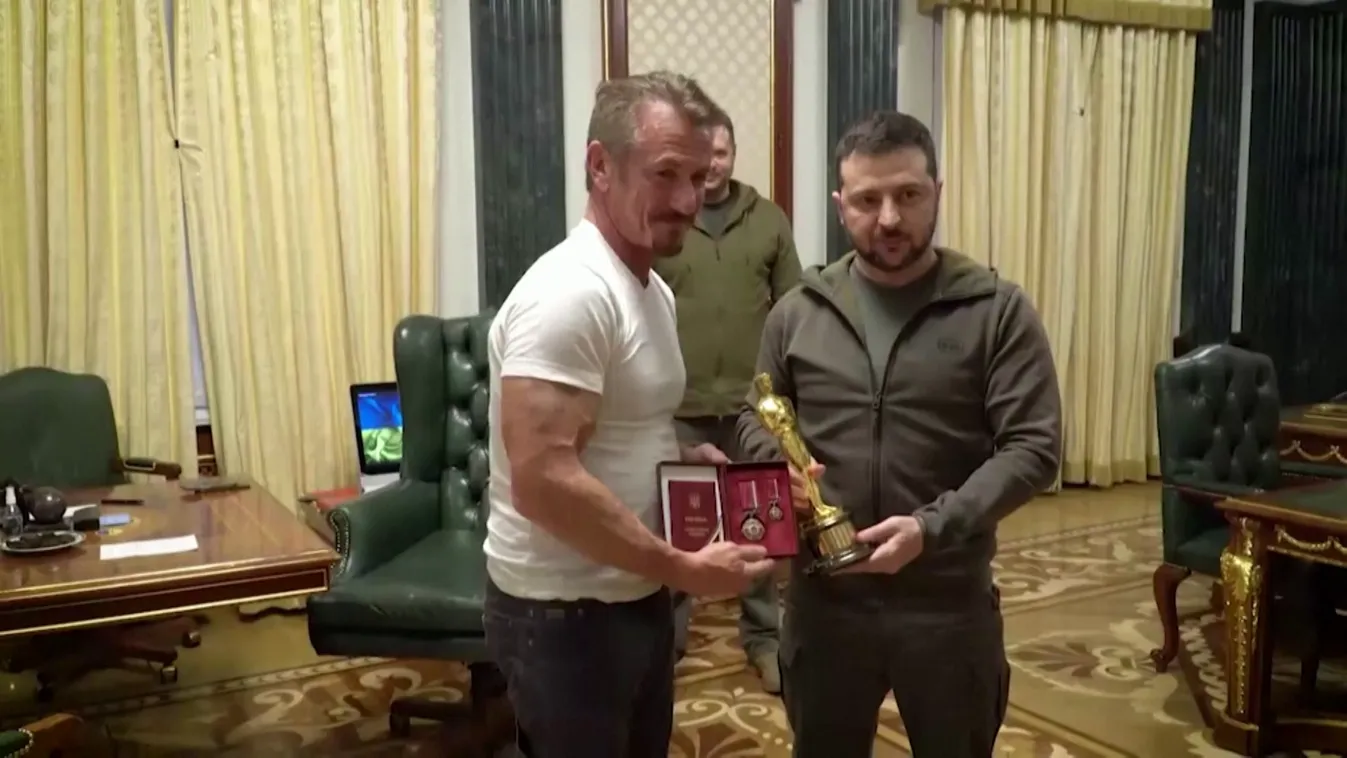 Radar - Ukrajnába látogatott Sean Penn