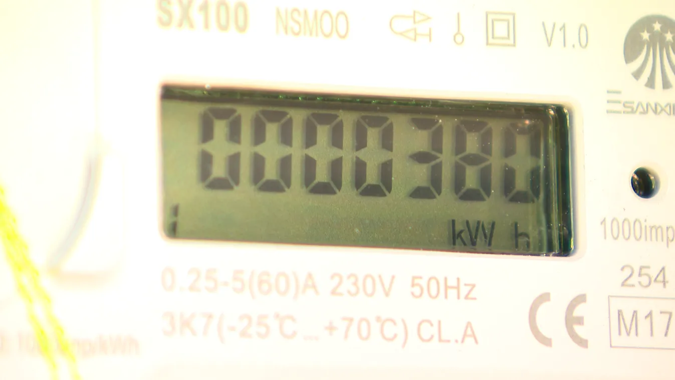 Szeptemberben 2,3 százalékkal csökkent az áramfogyasztás Magyarországon